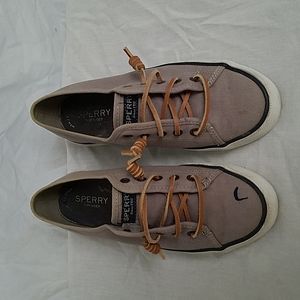 Sperry Pier View Gray Sneaker 5.5M